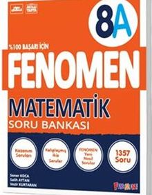 Fenomen 8.Sınıf Matematik Soru Bankası (A) (Video Çözümlü)