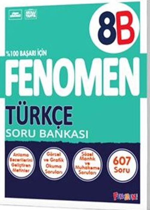 Fenomen 8.Sınıf Türkçe Soru Bankası (B) (Video Çözümlü)