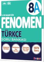 Fenomen 8.Sınıf Türkçe Soru Bankası (A) (Video Çözümlü)