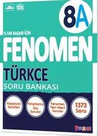 Fenomen 8.Sınıf Türkçe Soru Bankası (A) (Video Çözümlü)