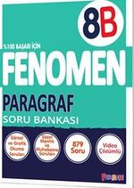 Fenomen 8.Sınıf Paragraf Soru Bankası (B) (Video Çözümlü)