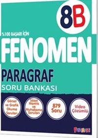 Fenomen 8.Sınıf Paragraf Soru Bankası (B) (Video Çözümlü)
