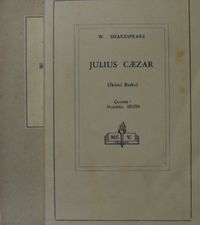 Julius Caezar – Jül Sezar (2 Cilt: Piyes ve Makaleler) / 11-Z-226