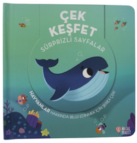 Çek Keşfet - Hayvanlar Sürprizli Sayfalar