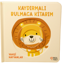 Kaydırmalı Bulmaca Kitabım - Vahşi Hayvanlar