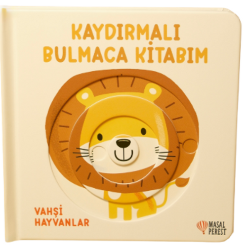 Kaydırmalı Bulmaca Kitabım - Vahşi Hayvanlar