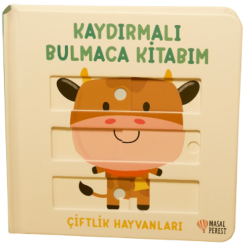 Kaydırmalı Bulmaca Kitabım - Çiftlik Hayvanları