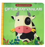 Üç Boyutlu Kitap - Çiftlik Hayvanları