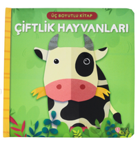 Üç Boyutlu Kitap - Çiftlik Hayvanları