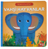 Üç Boyutlu Kitap - Vahşi Hayvanlar