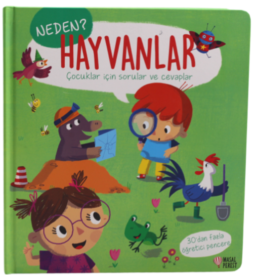 Neden? Hayvanlar - Pencereli Kitap