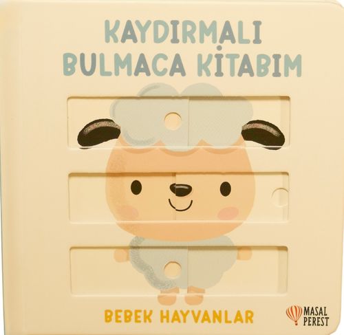 Kaydırmalı Bulmaca Kitabım - Bebek Hayvanlar