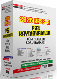 KPSS A P32 Kaymakamlık Tüm Dersler Konu Anlatımlı Modüler Set