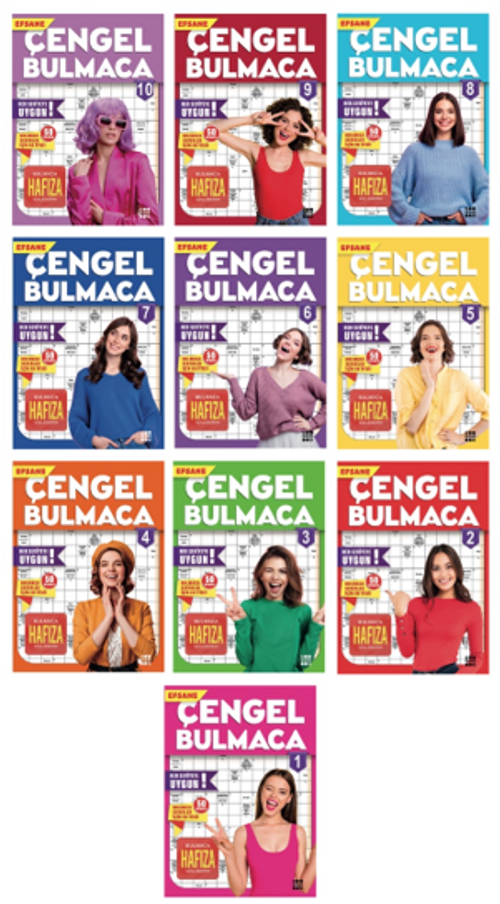 Efsane Çengel Bulmaca (10 Kitap Takım)
