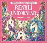 Renkli Unicornlar / Yetişkinler İçin Boyama