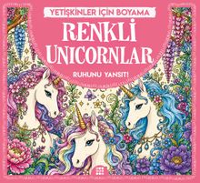 Renkli Unicornlar / Yetişkinler İçin Boyama