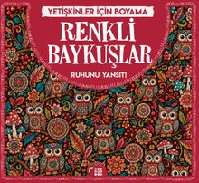 Renkli Baykuşlar / Yetişkinler İçin Boyama