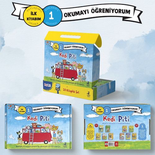 Kedi Piti Kutulu Set