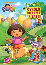 Dora-Öykülü Boyama Kitabı-2