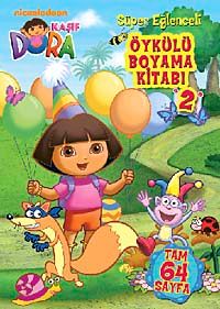 Dora-Öykülü Boyama Kitabı-2