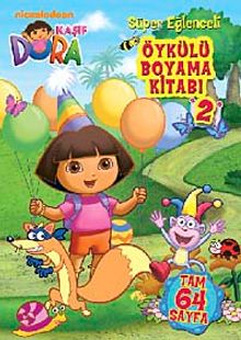 Dora-Öykülü Boyama Kitabı-2