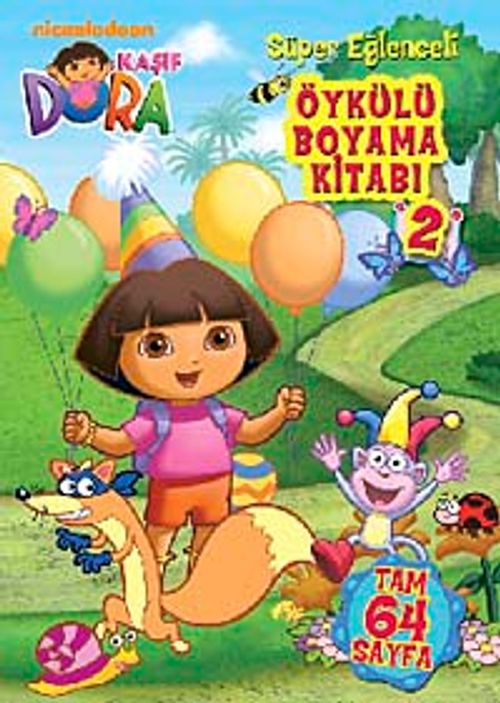 Dora-Öykülü Boyama Kitabı-2