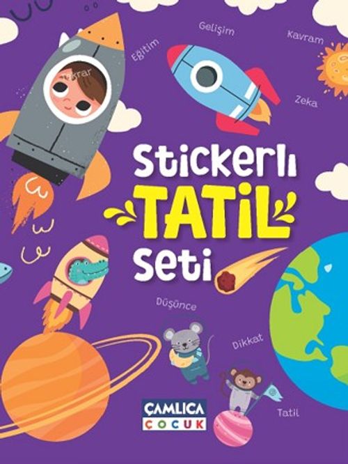 Stickerli Tatil Seti (Mor Ast.)