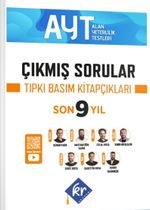AYT Çıkmış Sorular Son 9 Yıl Tıpkı Basım Kitapçıkları