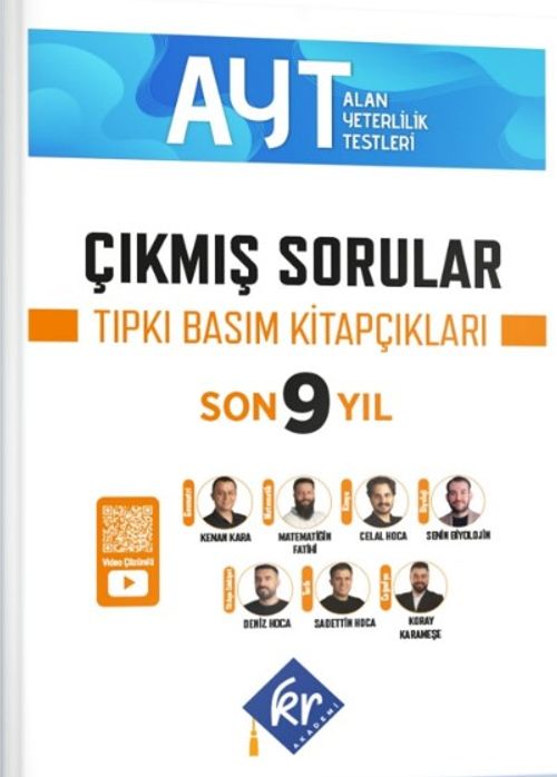 AYT Çıkmış Sorular Son 9 Yıl Tıpkı Basım Kitapçıkları