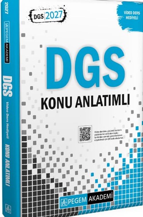 2027 DGS Konu Anlatımlı (Video Ders Hediyeli)