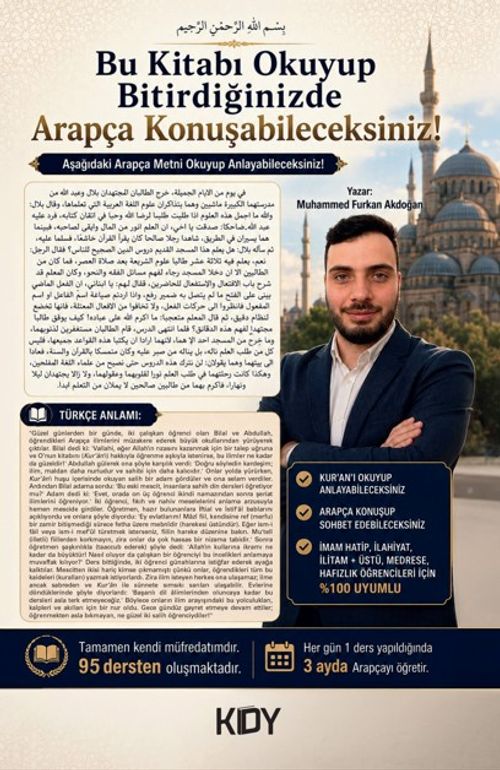 Bu Kitabı Okuyup Bitirdiğinizde Arapça Konuşabileceksiniz!