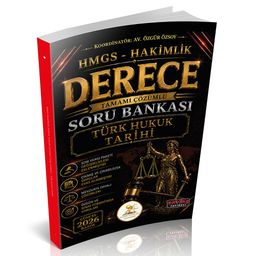 HUKAL HMGS-Hakimlik Derece Türk Hukuk Tarihi Soru Bankası