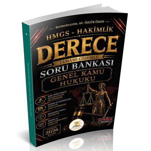 HUKAL HMGS-Hakimlik Derece Genel Kamu Hukuku Soru Bankası