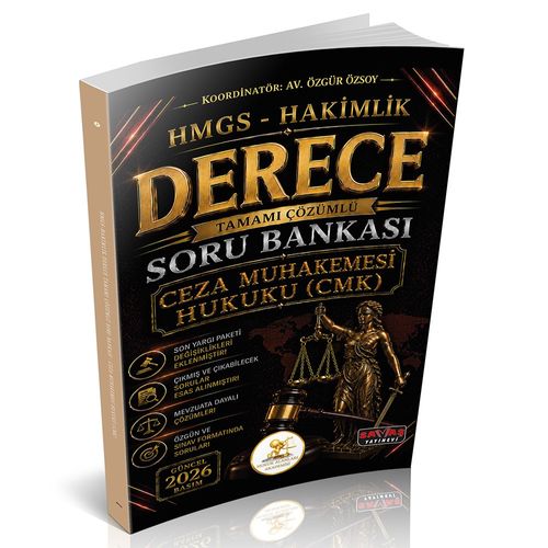 HUKAL HMGS-Hakimlik Derece Ceza Muhakemesi Hukuku Soru Bankası