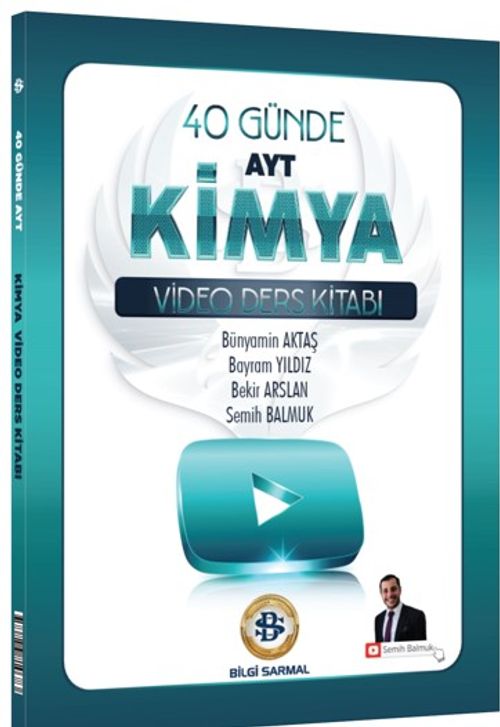 AYT Kimya 40 Günde Video Ders Kitabı