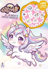 Unicorn Çok Çıkartmalı Boyama Kitabı