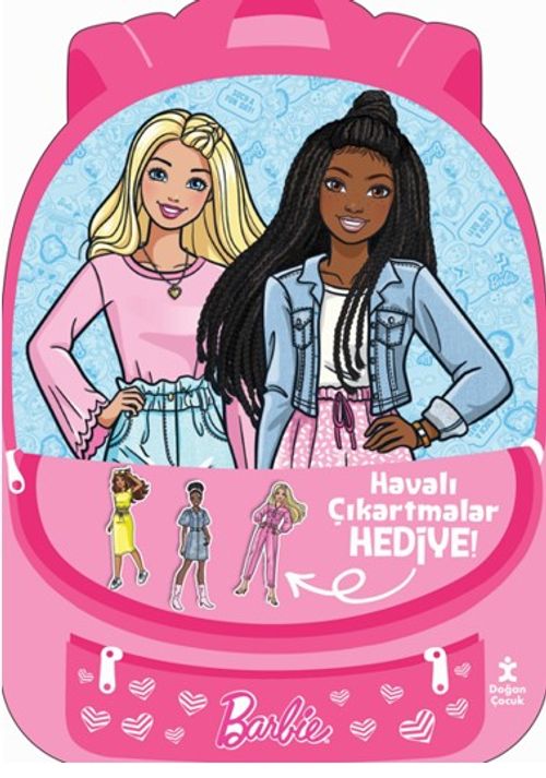 Barbie & Parıltılı Tatil Çantam Etkinlik ve Boyama Kitabı