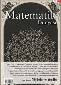 Matematik Dünyası Dergisi Sayı:121