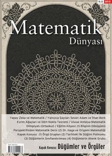 Matematik Dünyası Dergisi Sayı:121