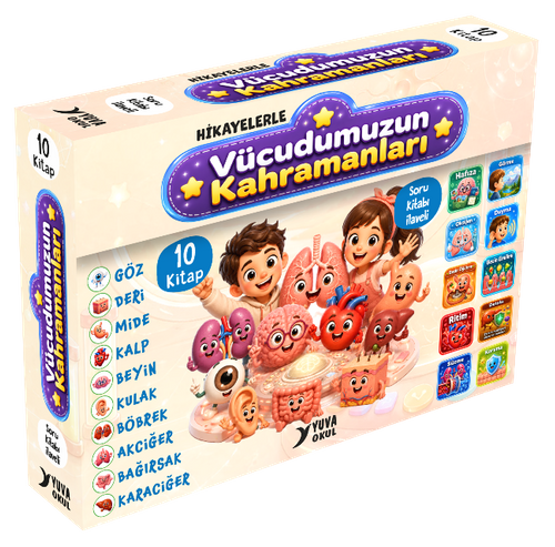 Vücudumuzun Kahramanları Serisi (10 Kitap)