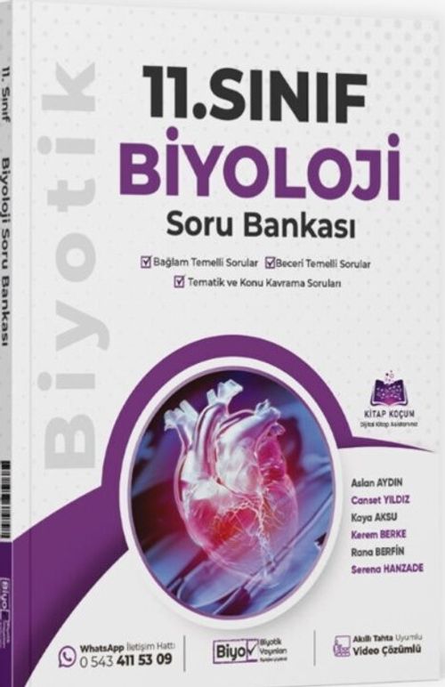 11. Sınıf Biyoloji Soru Bankası