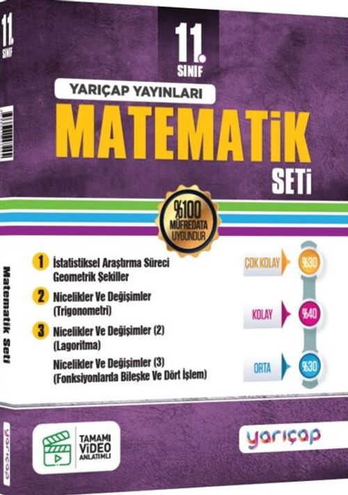 11. Sınıf Matematik Seti
