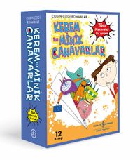 Kerem ile Minik Canavarlar / Tüm Maceralar Bir Arada (12 Kitap Kutulu)