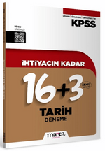 KPSS İhtiyacın Kadar Tarih 16+3 Deneme