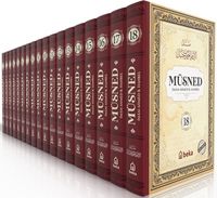 Müsned 18 Cilt Takım (Ciltli- Arapça Metinli)