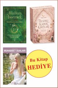 Tılsımlı Kader Kartları-Allah'tan İstemek (3'lü Set) (Muhabbet Duaları Kitabı Hediye)