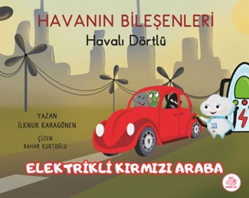 Havalı Dörtlü / Elektrikli Kırmızı Araba