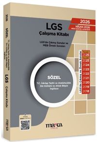 LGS Sözel T.C. İnkılap Tarihi ve Atatürkçülük - Din Kültürü ve Ahlak Bilgisi - İngilizce Çıkmış ve Örnek Sorular