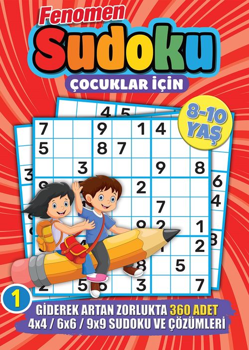 Fenomen Çocuklar İçin Sudoku (8-10 Yaş)
