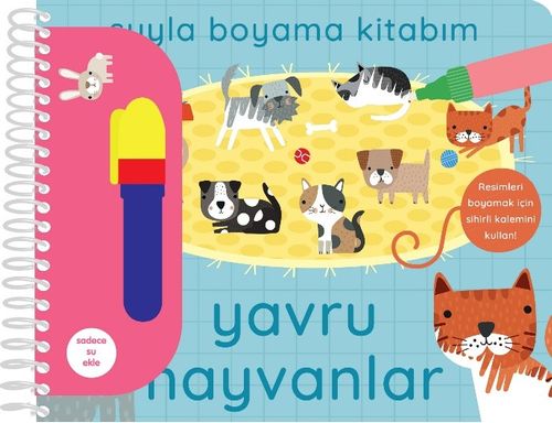 Suyla Boyama Kitabım / Yavru Hayvanlar
